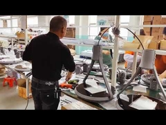 Produção de luminária de jardim LED 60W