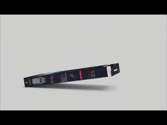 Tudo em um ABS que abriga a luz de rua solar do diodo emissor de luz de 6000K 400W