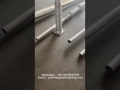 Novo Processo de Embalagem de Lâmpada Solar de Alumínio.