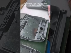 Luminária de rua LED de alumínio personalizada, utilizada em ruas e estradas.