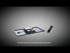 NOVO DESIGN！ Processo de Instalação de Luz de Rua com Painel Solar.