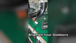 Luz de jardim à prova d'água IP66 5 anos de garantia 4000K usada em parques.