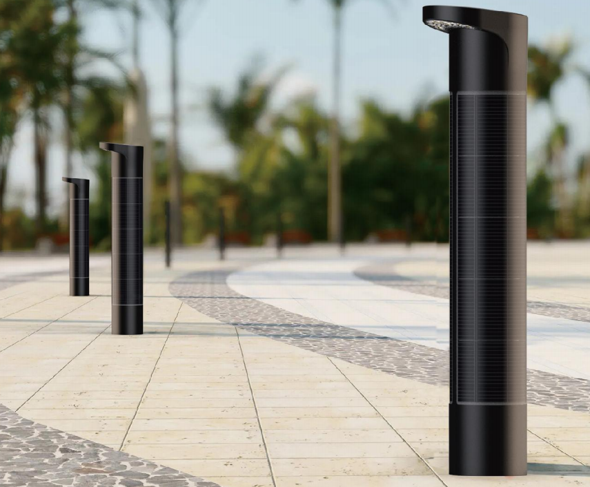 Últimos blogs da empresa sobre Redefinindo a iluminação externa: Série BOLLARD estreia tecnologia solar vertical na Europa