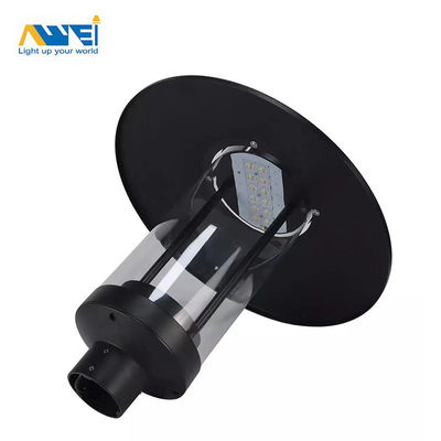 comprar 30W-80W Lâmpada de jardim de habitação preta resistente à água IP66 coluna série superior lâmpada 5 anos de garantia luzes de pátio para ruas e jardins online manufacture