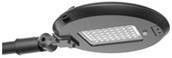 Luminária de Jardim LED Tipo Lua-Estrela com Braço Único 10KV/20KV SPD para Pátio e Vias Urbanas