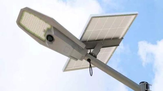 Iluminação solar comercial de rua Economia de energia 400W 600W Iluminação solar IP65 Iluminação exterior para ruas e estradas