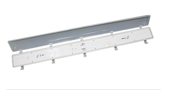 Luz LED Tri-proof de 40W 50W IP65 para Armazém, Fábrica e Garagem de Estacionamento