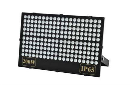 Alumínio Preto 200W Alta Temperatura IP65 Lâmpadas de Inundação LED Exteriores 13000 Lumens Lâmpadas de Inundação LED Exteriores