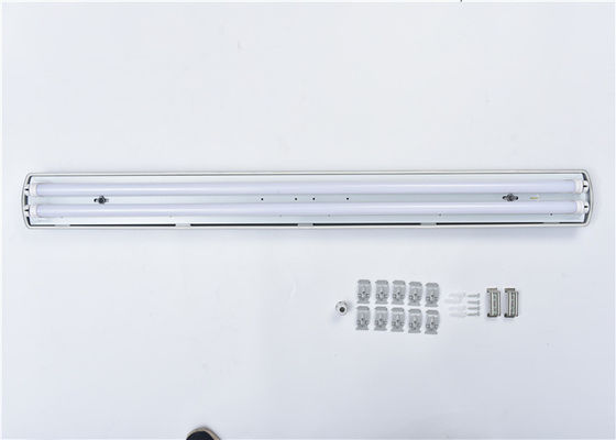 Dispositivos elétricos claros conduzidos impermeáveis do tubo 2x18w 2x36w de IP65 T8