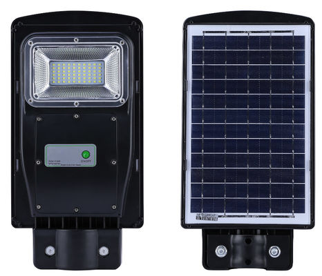 All In One Solar LED Street Light ABS Habitação 6000K 40W Streetlights 5 anos de garantia para parques e áreas residenciais