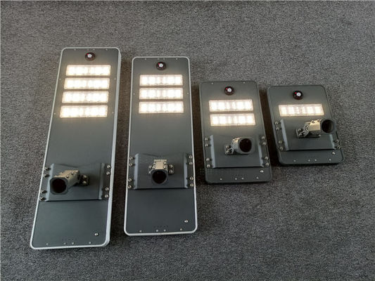 Lâmpada de rua de LED de liga de alumínio Ip65 50W 100W 150W All In One Solar para caminhos e calçadas